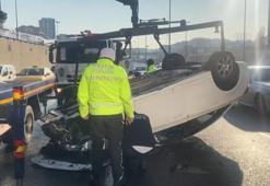 Merter D 100'de trafik kazası: 5 yaralı