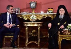 Miçotakis, Fener Rum Patriği Bartholomeos'u kabul etti