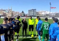 Hakem olmak isteyen down sendromlu Kaya’dan futbolculara maç konuşması