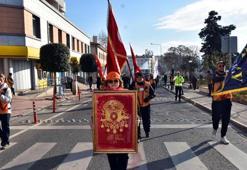 Tekirdağ'dan Çanakkale'ye, '57'nci Alay Vefa Yürüyüşü' başladı