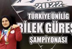 Bilek güreşinin altın kızı Funda Maral