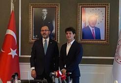 Bakan Kasapoğlu, Cem Bölükbaşı ile bir araya geldi