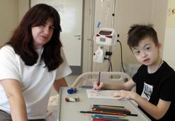 The mother who came from Ukraine for her son's leukemia treatment: We are at two wars