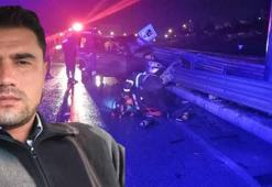 Bariyere çarpan otomobilde kooperatif başkanı öldü