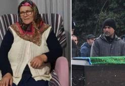 İtfaiye amirinin yangında ölen annesi toprağa verildi