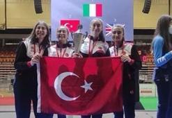 Eskrimde Fethiyeli Elif'ten tarihi başarı