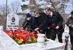 Çanakkale Savaşları kahramanı Seyit Onbaşı mezarı başında anıldı