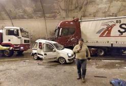 Bolu Dağı Tüneli’nde 18 araç çarpıştı: 30 yaralı