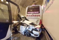 Bolu Dağı Tüneli’nde 18 araç çarpıştı: 31 yaralı