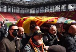 Göztepe'nin efsane ismi Fevzi Zemzem son yolculuğuna uğurlandı