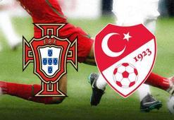 Portekiz - Türkiye maçında ilk 11'ler belli oldu