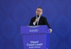 Başakşehir'de Şinasi Ünsal Camii ibadete açıldı