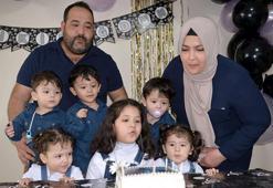 Hataylı beşizler 2 yaşında