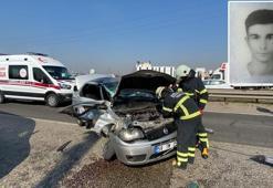 Hatalı dönüş yapan otomobil minibüsle çarpıştı; sürücü yaralandı, oğlu öldü