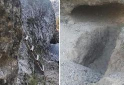 Hazine arazisinde kaçak kazı yapan 9 şüpheli suçüstü yakalandı