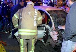 Maltepe D-100'de kazada makas iddiası: 6 yaralı