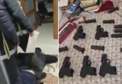 İstanbul merkezli 6 ilde silah kaçakçılarına operasyon; 76 gözaltı