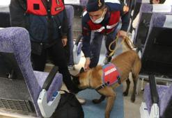 Yolcu trenlerinde 'Takip' ve 'Namlu' ile arama