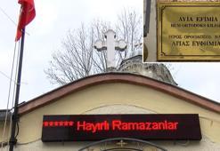 Kadıköy'deki kiliseden ramazan kutlaması