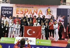 Taekwondo Milli Takımı'ndan İspanya'da 14 madalya