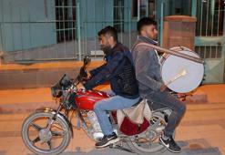 Motorize ramazan davulcuları