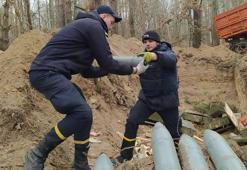 Rus ordusunun çekildiği Ukrayna bölgelerinde patlayıcı mühimmat temizliği