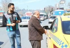 Kadıköy’de çalışma belgesi olmayan taksiciye ceza