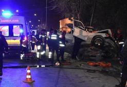 Makas atan otomobil kazaya neden oldu: 3 yaralı