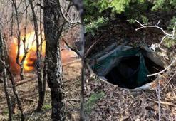 Bingöl'de teröristlerin kullandığı sığınak imha edildi