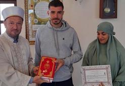 İngiliz turist Bodrum'da Müslüman oldu