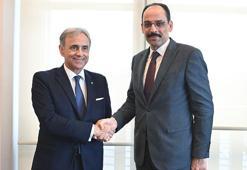 Sözcü Kalın, İtalya Dışişleri Genel Sekreteri Sequi ile bir araya geldi