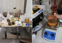 Kimyager sevgilisiyle uyuşturucu imal etti
