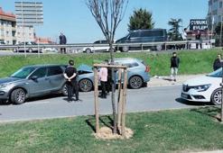 Beşiktaşlı futbolcu Montero'nun yaptığı kaza kamerada