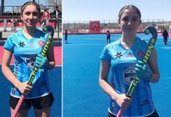 Denizli'nin ilk hokey sporcusu Ayşe tarihe geçti