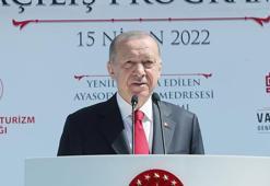 Erdoğan restore edilen Ayasofya Fatih Medresesi'nin açılışını yaptı