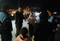 Silivri'de polis ve zabıtadan dilenci operasyonu