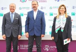 TEB BNP Paribas Tennis Championship İstanbul Kadınlar Tenis Turnuvası'nın tanıtım toplantısı yapıldı