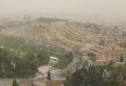 Şanlıurfa'da toz bulutu etkisi