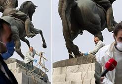 Onur Anıtı'na saldıran kuzenlere 5'er yıl hapis