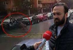 Pitbull saldırısından otomobilin üstüne çıkarak kurtulduğu anları anlattı