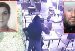 Boşanma aşamasındaki eşini çay bahçesinde öldürdü; olay anı kamerada