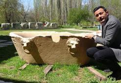 1800 yıllık mermer küvetin Türkiye'de eşi yok