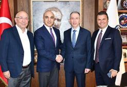 Galatasaray Başkan Adayı Öztürk, Bülent Kerimoğlu'nu ziyaret etti