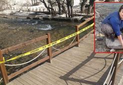 Tunceli'de korkuluğu kırılan köprüden düşen kadın öldü