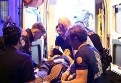 Şüpheliyi kovalarken bacağına demir korkuluk saplanan bekçi taburcu oldu