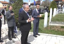 Şentop, Saraybosna’da Kovaçi Şehitliği’ni ziyaret etti