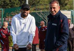 Trabzonspor’da sakatlanan Peres idmanı izledi