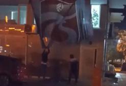 Trabzonspor bayraklarını indiren 4 kişi spor müsabakalarından menedildi