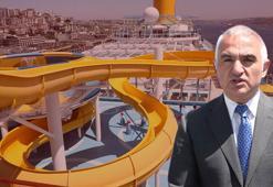 Costa Venezia'yı gezen Bakan Ersoy: Yenikapı'ya yeni port için çalışmalar başladı