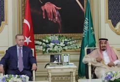 Erdoğan, Kral Salman ve Veliaht Prensle görüştü